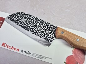 Cuchillo cocina mango madera